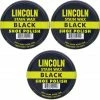 Army Navy Store Bags 3 Pack - Lincoln USMC Black Stain Wax Shoe Polish