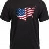 Army Navy Store Black - American Flag T-Shirt Shirts