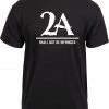 Army Navy Store Men's Black Second Amendment T-Shirt 2A Tee Shirts