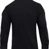 Army Navy Store Black - 1/4 Zip Tactical Airsoft Combat Shirt Shirts