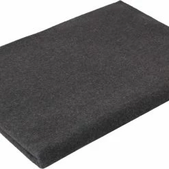 Army Navy Store Grey Warm Winter Wool Camping Blanket 66" X 90" Blankets