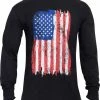 Army Navy Store Red/White/Blue - US Flag Long Sleeve T-Shirt Shirts 2 Army Navy Store Red/White/Blue - US Flag Long Sleeve T-Shirt Shirts