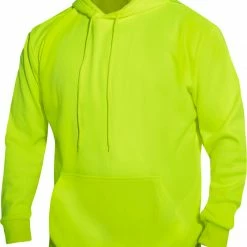 Army Navy Store Safety Green - High-Vis Performance Hooded Sweatshirt