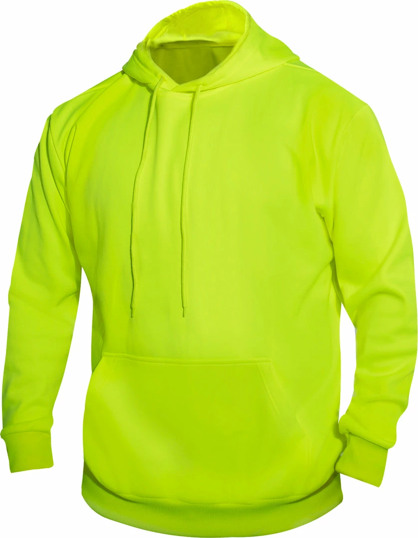 Army Navy Store Safety Green - High-Vis Performance Hooded Sweatshirt 3 Army Navy Store Safety Green - High-Vis Performance Hooded Sweatshirt