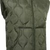 Army Navy Store Olive Drab - Quilted Woobie Vest Vests