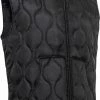 Army Navy Store Black - Quilted Woobie Vest Vests