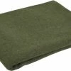Army Navy Store Olive Drab - Wool Rescue Survival Blanket 66"X90" Blankets