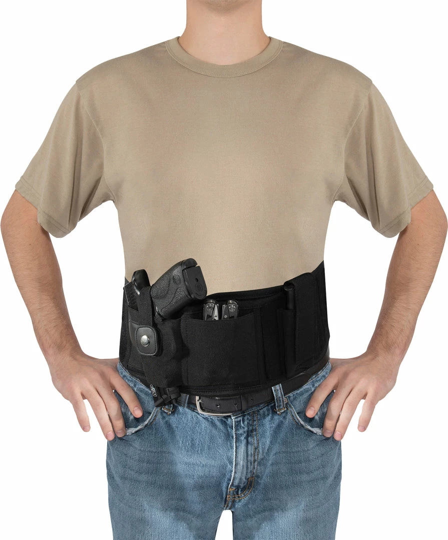 Army Navy Store Black - Concealed Carry Neoprene Belly Band Holster Hunting / Shooting Gear 4 Army Navy Store Black - Concealed Carry Neoprene Belly Band Holster Hunting / Shooting Gear