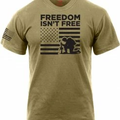 Army Navy Store Shirts Coyote Brown - "Freedom Isn't Free" T-Shirt