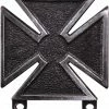Army Navy Store Army Marksman Weapons Qualification Badge, US Made Black Subdued Metal Law Enforcement Gear