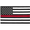 Army Navy Store US American Flag Thin Red Line (Support The Firemen) Flag 3' X 5' Flags