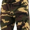 Army Navy Store Woodland Camo - Camo And Solid Color Sweatshorts