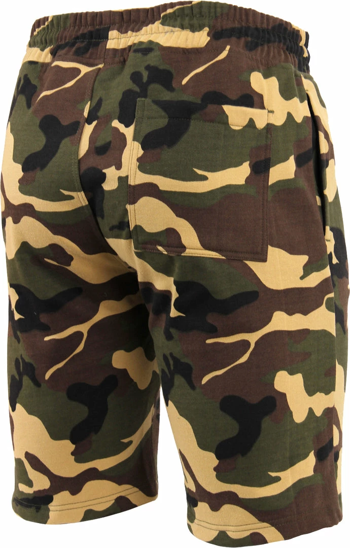 Army Navy Store Woodland Camo - Camo And Solid Color Sweatshorts 4 Army Navy Store Woodland Camo - Camo And Solid Color Sweatshorts