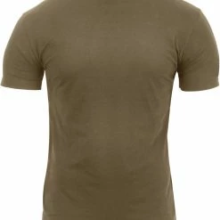 Army Navy Store Shirts Coyote Brown - Athletic Fit Solid Color Military T-Shirt