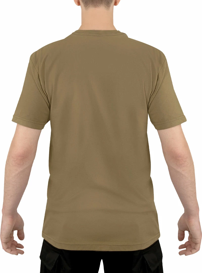 Army Navy Store Shirts Brown - Athletic Fit Solid Color Military T-Shirt 5 Army Navy Store Shirts Brown - Athletic Fit Solid Color Military T-Shirt