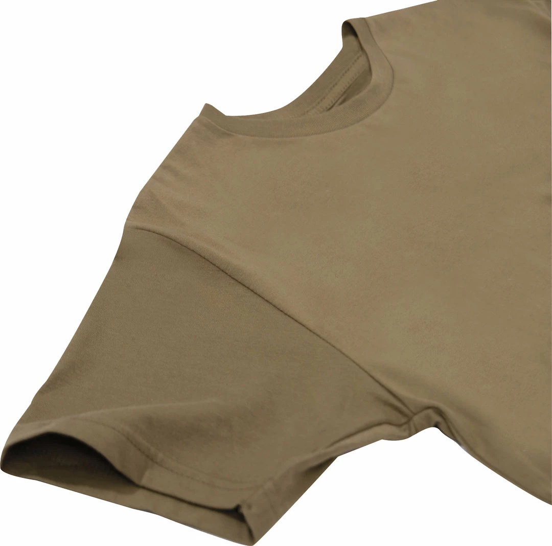 Army Navy Store Shirts Brown - Athletic Fit Solid Color Military T-Shirt 6 Army Navy Store Shirts Brown - Athletic Fit Solid Color Military T-Shirt