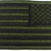 Rothco Subdued - Reversed US Flag Sew On Patch Patches