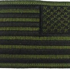 Rothco Subdued - Reversed US Flag Sew On Patch Patches