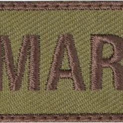 Army Navy Store Patches Coyote Brown - U.S. Marines Patch With Hook Back