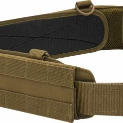 Army Navy Store Coyote Brown - MOLLE Lightweight Low Profile Tactical Battle Belt Belts / Suspenders