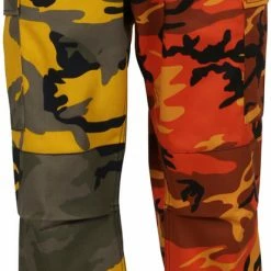 Rothco Stinger Yellow / Savage Orange Camouflage - Two-Tone Military BDU Pants