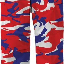 Army Navy Store Red/White/Blue - Color Camo Tactical BDU Pants