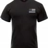 Army Navy Store Black - Honor And Respect 2-Sided Thin Blue Line Flag T-Shirt 1 Army Navy Store Black - Honor And Respect 2-Sided Thin Blue Line Flag T-Shirt
