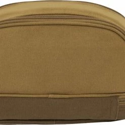 Army Navy Store Camping / Survival Gear Deluxe Canvas Travel Kit Two Tone Dopp Toiletry Bag With Carry Handle