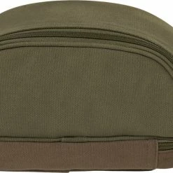 Army Navy Store Camping / Survival Gear Deluxe Canvas Travel Kit Two Tone Dopp Toiletry Bag With Carry Handle