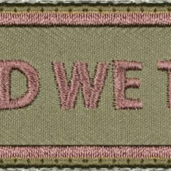 Army Navy Store In God We Trust Morale Patch 4"X1" Inches Patches