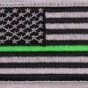 Rothco Patches Thin Green Line US Flag Patch