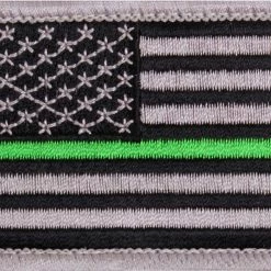 Rothco Patches Thin Green Line US Flag Patch