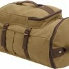 Army Navy Store Bags Coyote Brown / Brown - 19 Inches Convertible Canvas Duffle / Backpack