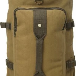Army Navy Store Bags Coyote Brown / Brown - 19 Inches Convertible Canvas Duffle / Backpack