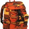 Army Navy Store Savage Orange Camo - Canvas Daypack Bags 2 Army Navy Store Savage Orange Camo - Canvas Daypack Bags