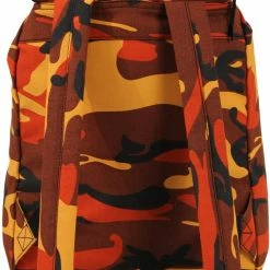 Army Navy Store Savage Orange Camo - Canvas Daypack Bags