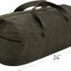 Army Navy Store Camping / Survival Gear Olive Drab - Waxed Canvas Shoulder Duffle Bag - 24 Inch 1 Army Navy Store Camping / Survival Gear Olive Drab - Waxed Canvas Shoulder Duffle Bag - 24 Inch