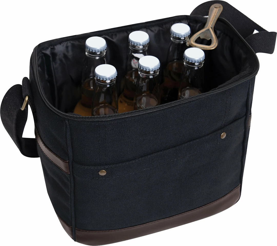 Army Navy Store Bags Black - Canvas Insulated Cooler Bag 3 Army Navy Store Bags Black - Canvas Insulated Cooler Bag