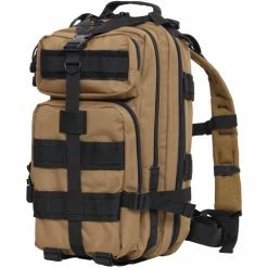 Rothco Coyote Brown Black - Military MOLLE Compatible Medium Transport Pack