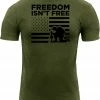 Army Navy Store Olive Drab - "Freedom Isn't Free" T-Shirt Shirts