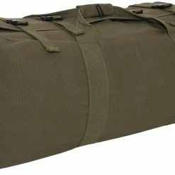 Army Navy Store Bags Brown - GI Type Enhanced Canvas Duffle Bag