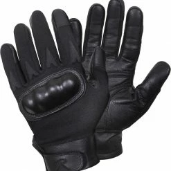 Army Navy Store Black - Hard Knuckle Cut And Fire Resistant Gloves