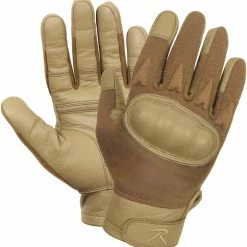 Army Navy Store Coyote Brown - Hard Knuckle Cut And Fire Resistant Gloves