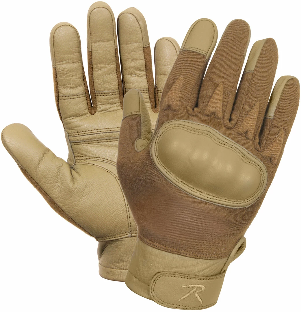 Army Navy Store Coyote Brown - Hard Knuckle Cut And Fire Resistant Gloves 3 Army Navy Store Coyote Brown - Hard Knuckle Cut And Fire Resistant Gloves