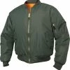 Army Navy Store Sage Green - Enhanced Nylon MA-1 Flight Jacket Jackets / Coats