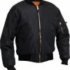 Army Navy Store Jackets / Coats Black - Enhanced Nylon MA-1 Flight Jacket 2 Army Navy Store Jackets / Coats Black - Enhanced Nylon MA-1 Flight Jacket