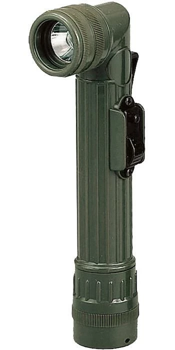 Rothco Flashlights Olive Drab - Military GI Style Mini Anglehead Flashlight 3 Rothco Flashlights Olive Drab - Military GI Style Mini Anglehead Flashlight