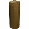 Rothco Coyote Brown - Military Duffle Bag With Side Zipper 25 In. X 42 In. - Cotton Canvas Bags