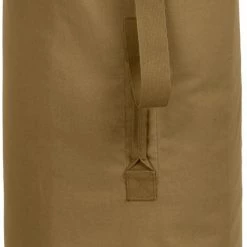 Army Navy Store Coyote Brown - Heavyweight Top Load Canvas Duffle Bag 30" X 50" Bags