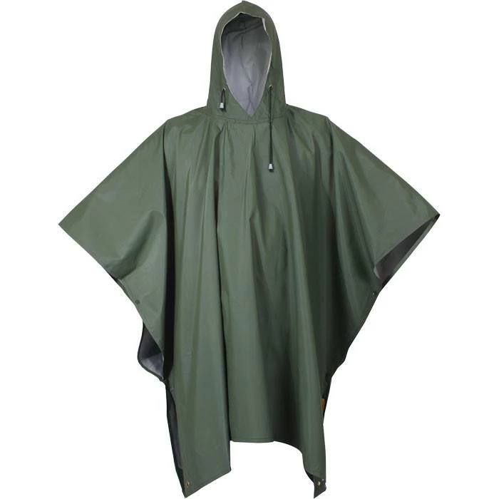 Rothco Olive Drab - Poncho - Rubber 3 Rothco Olive Drab - Poncho - Rubber